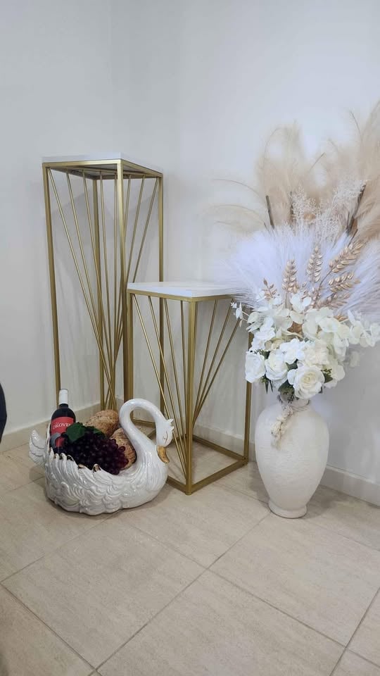 Gold stands for hire photo 3