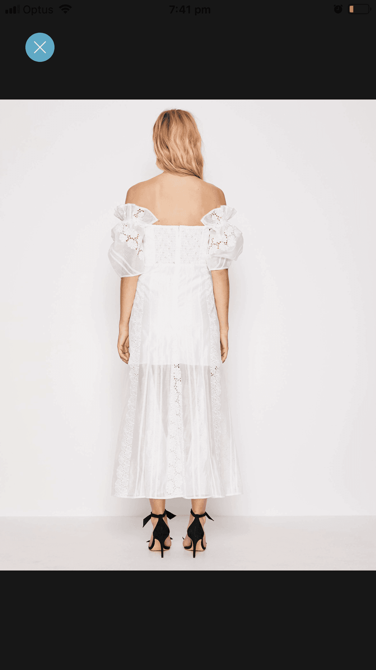 Alice McCall About You Dress White Size 8 photo 3