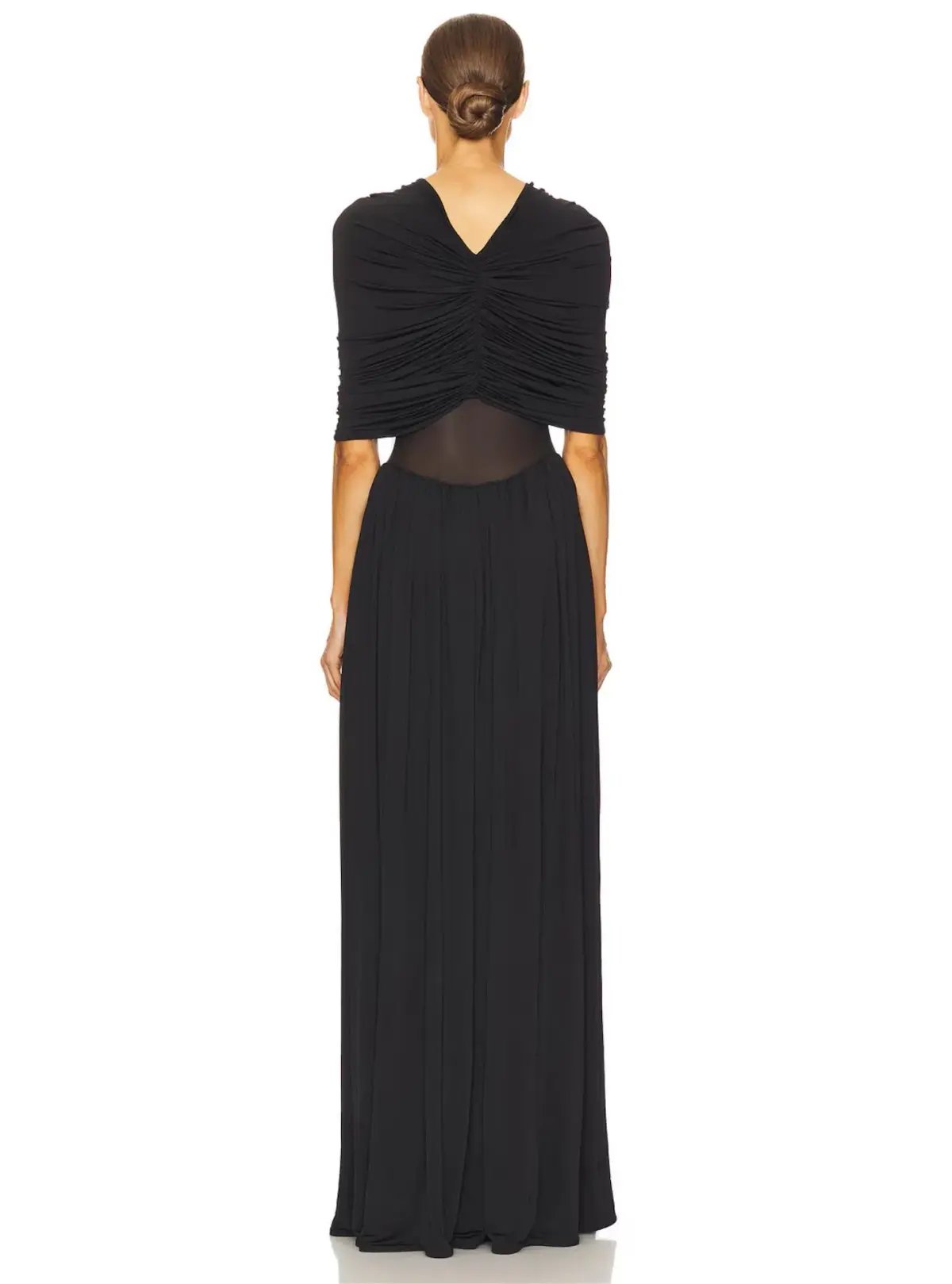 Helsa Philomena Jersey Dress Black Size M / AU 10 photo 2