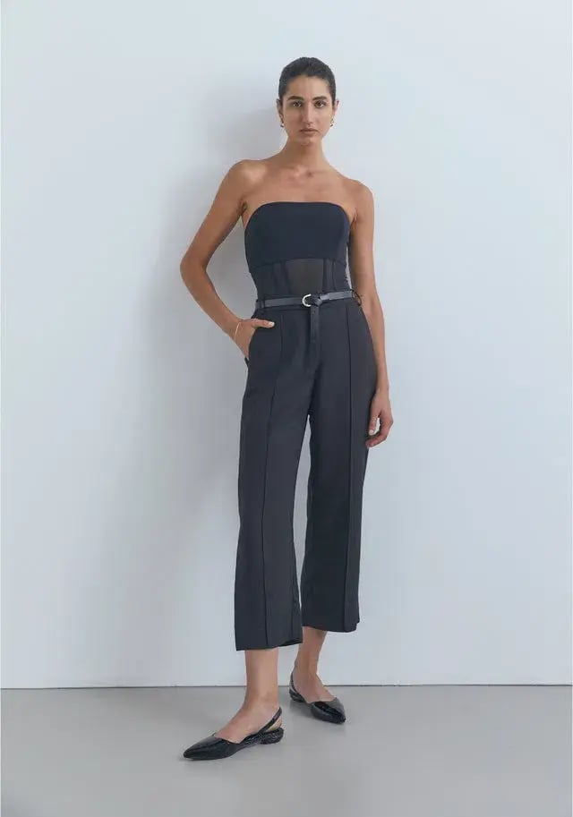 Viktoria and Woods Rome Bustier Corset Top in Black Size 1 / AU 8 photo 4