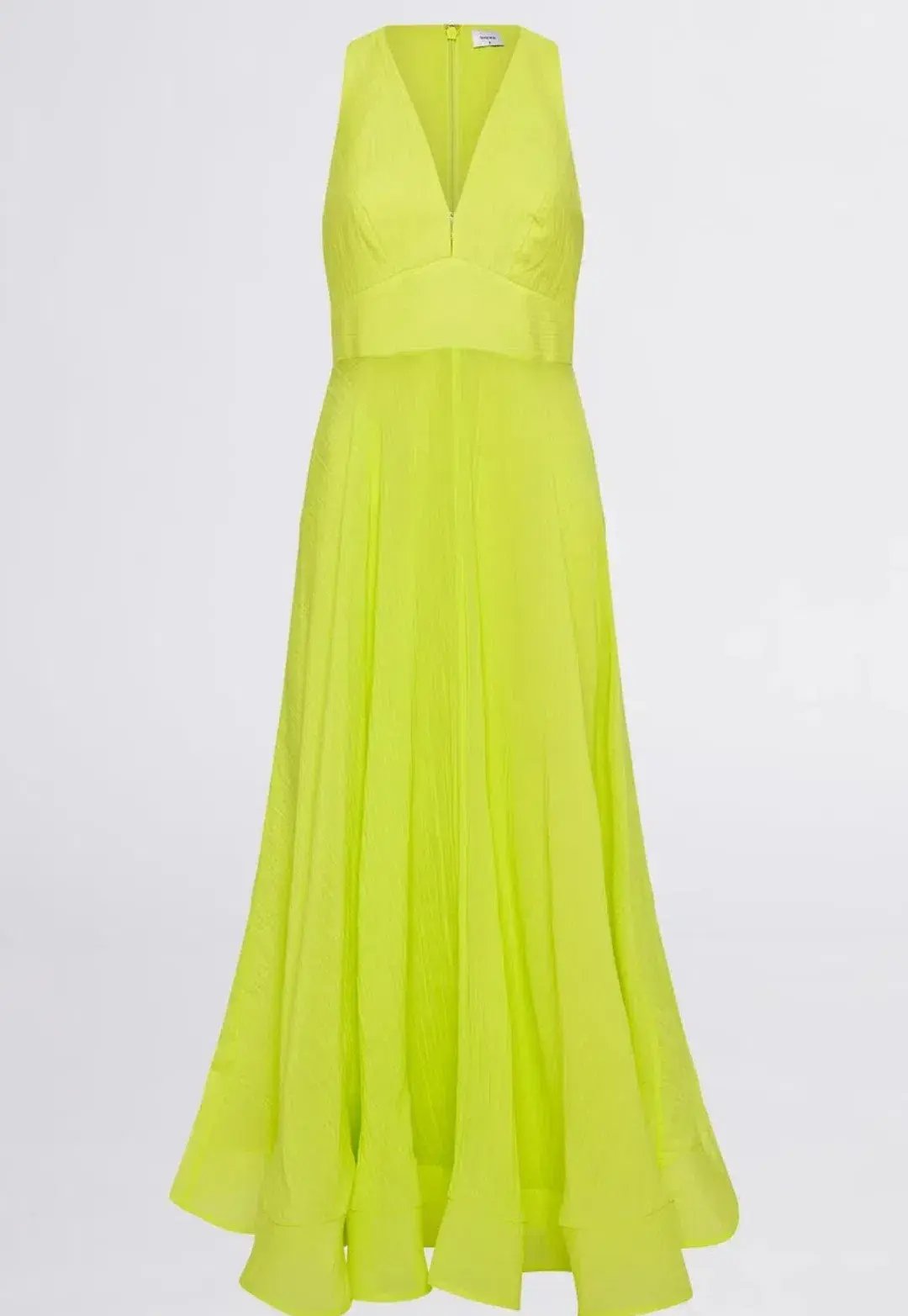 Sheike Audrey Dress Yellow Green Size 8 photo 3