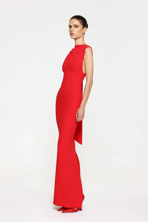 Effie Kats Audrey Gown - Cherry Red photo 4