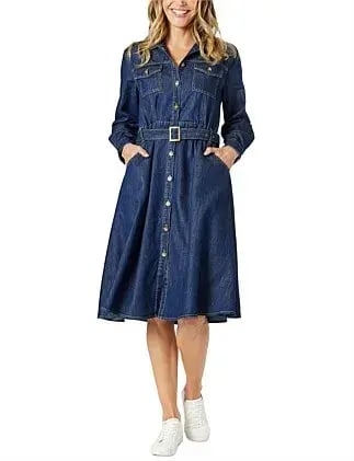 Hammock and Vine Cape Town Denim Dress Size 12 photo 3