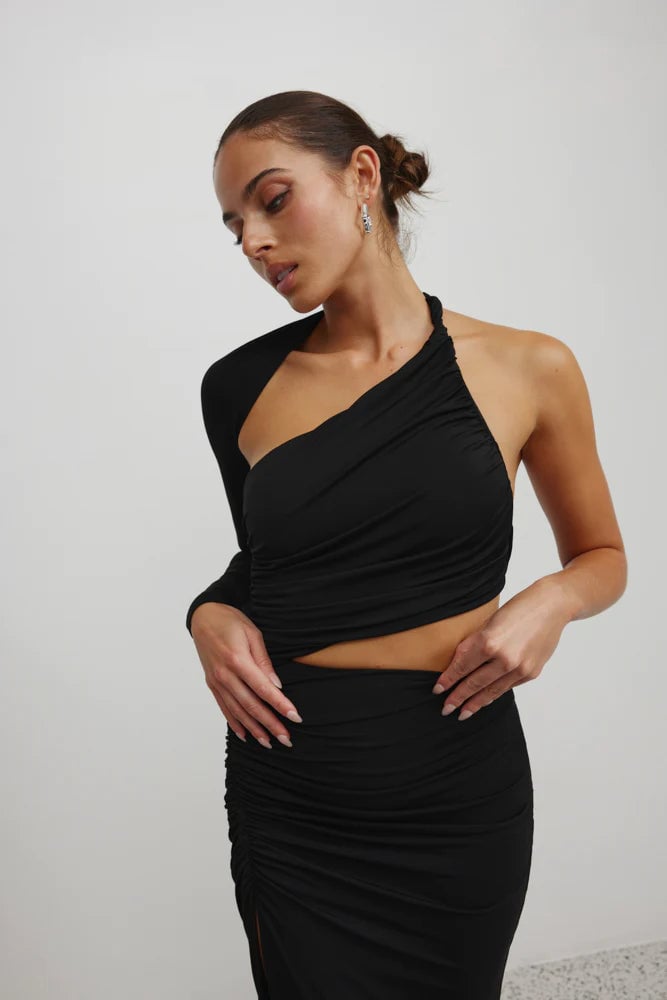 Lexi Gemini Dress - Black photo 4