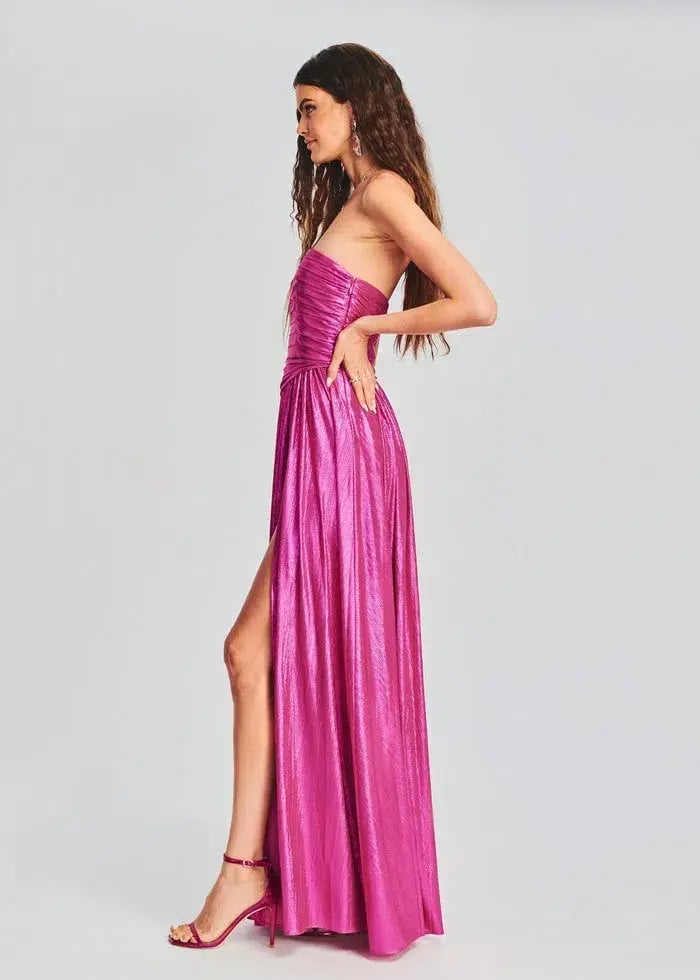 Retrofête Jacie Maxi Dress Pink Size 6 photo 3