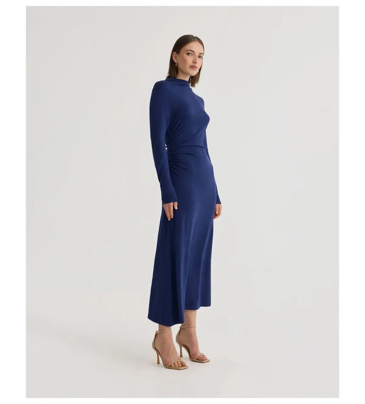 Oxford Nina Knitted Dress in Blue Size XS / AU 8 photo 2