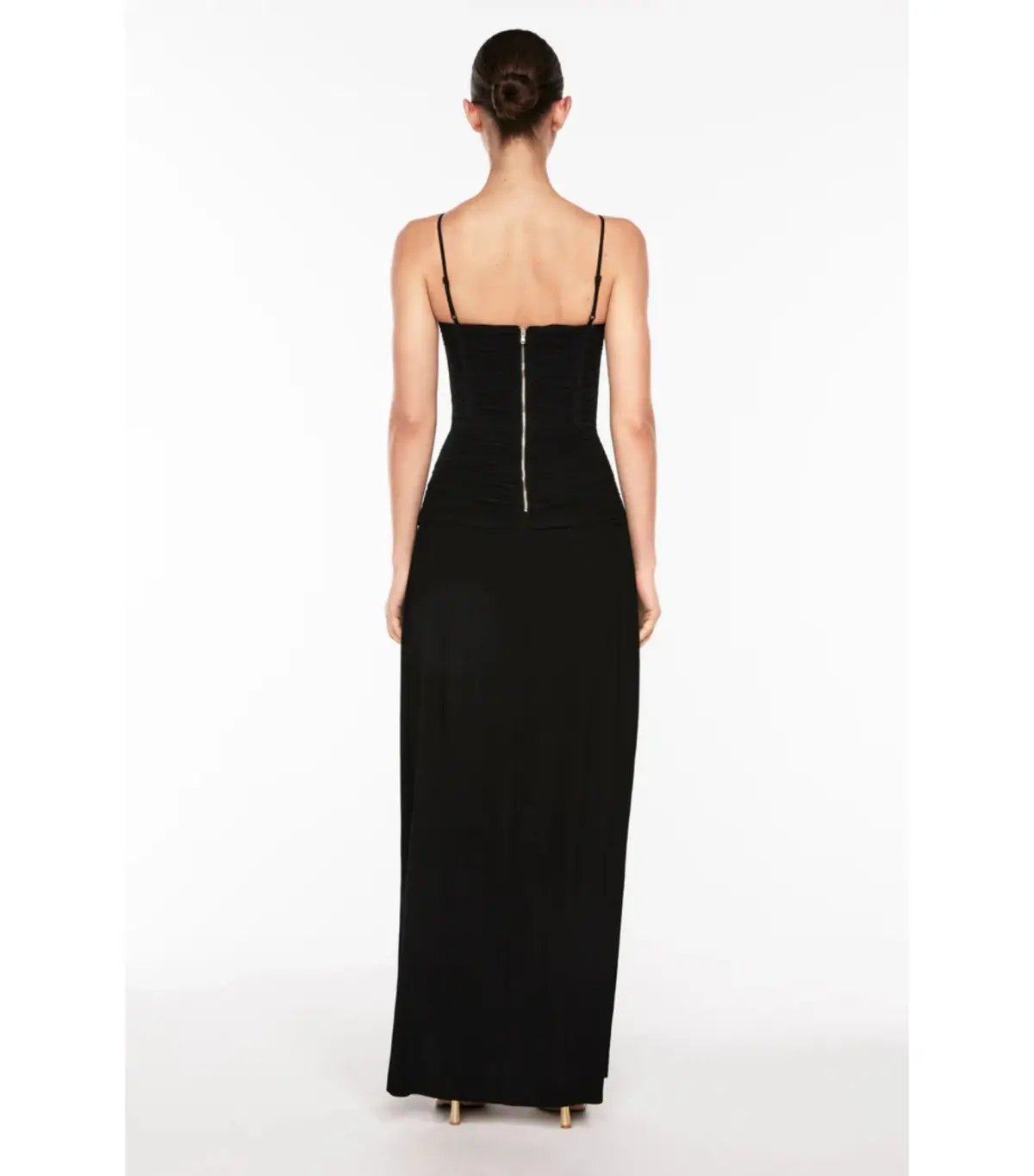 Manning Cartell Double Time Pleat Dress in Black Size AU 6 photo 4