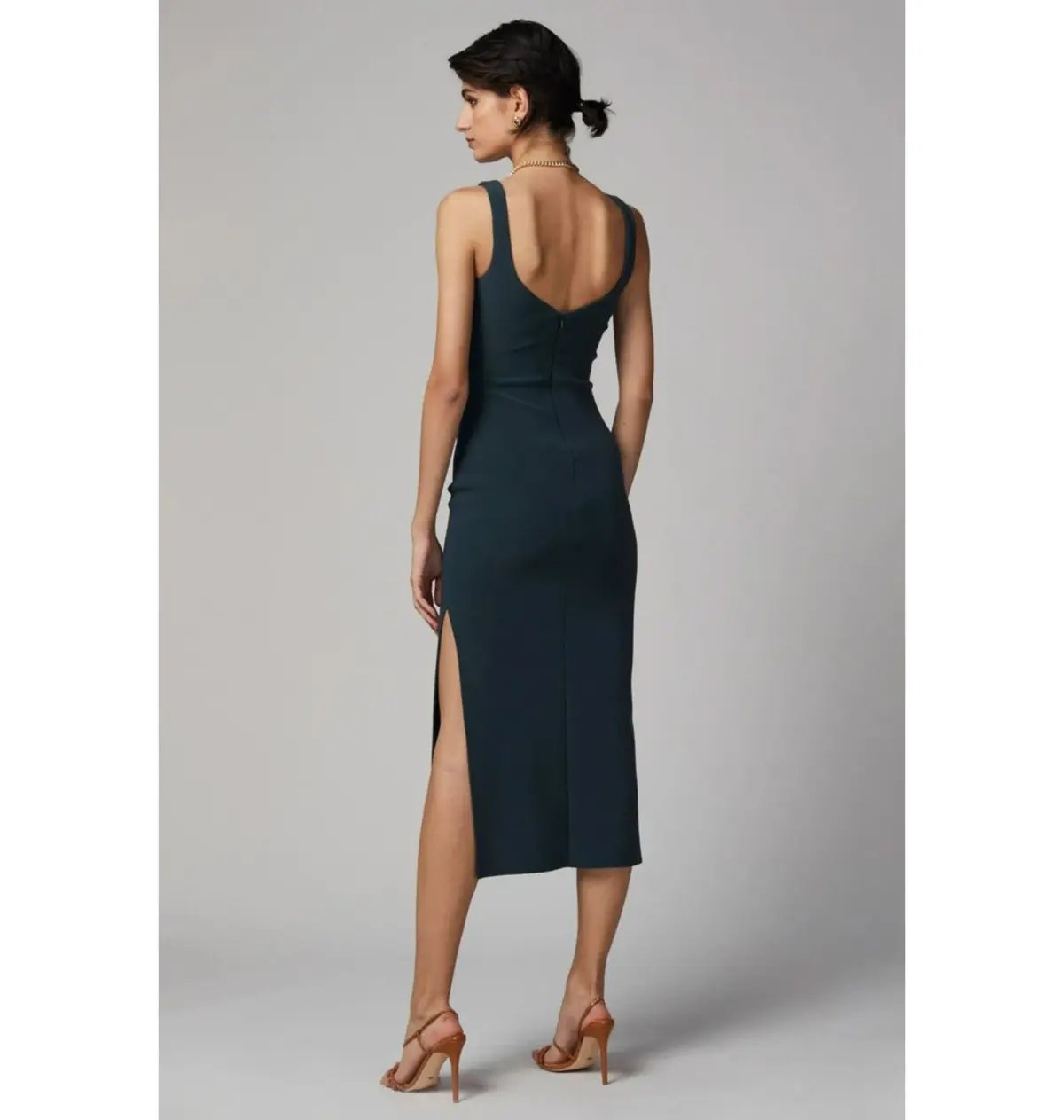Bec and Bridge Joelle Midi Dress In Fern Size AU 10 photo 2