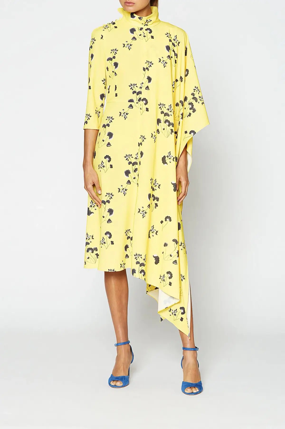 Scanlan Theodore Fanita Dress Yellow Size 8 photo 3