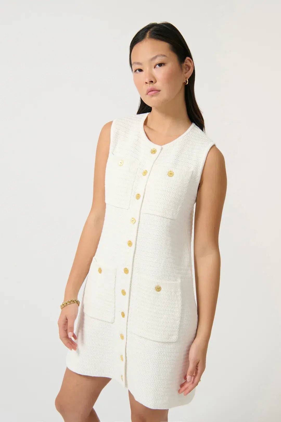 Onte Helena Mini Dress White Size S / AU 8 photo 2