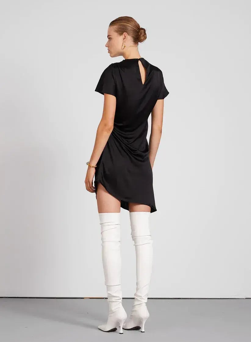 Anna Quan Macey Mini Dress Ebony Size 8 photo 3