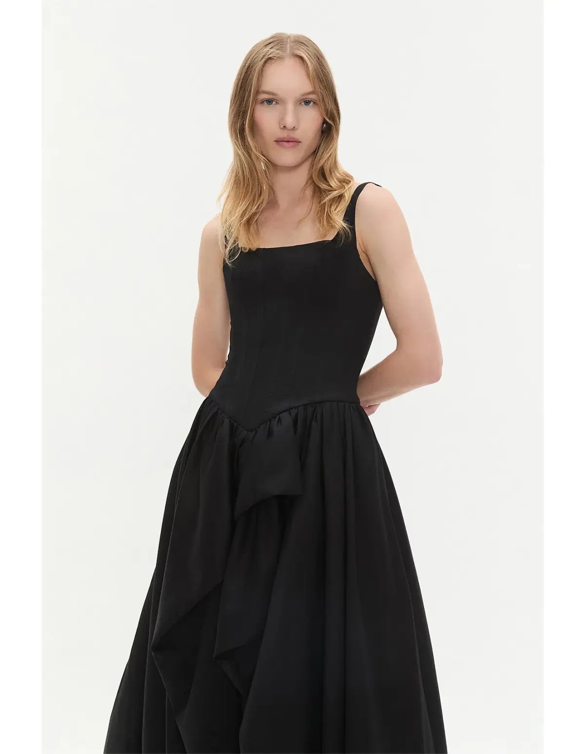 Aje Alani Maxi Gown Black Size 8 photo 2
