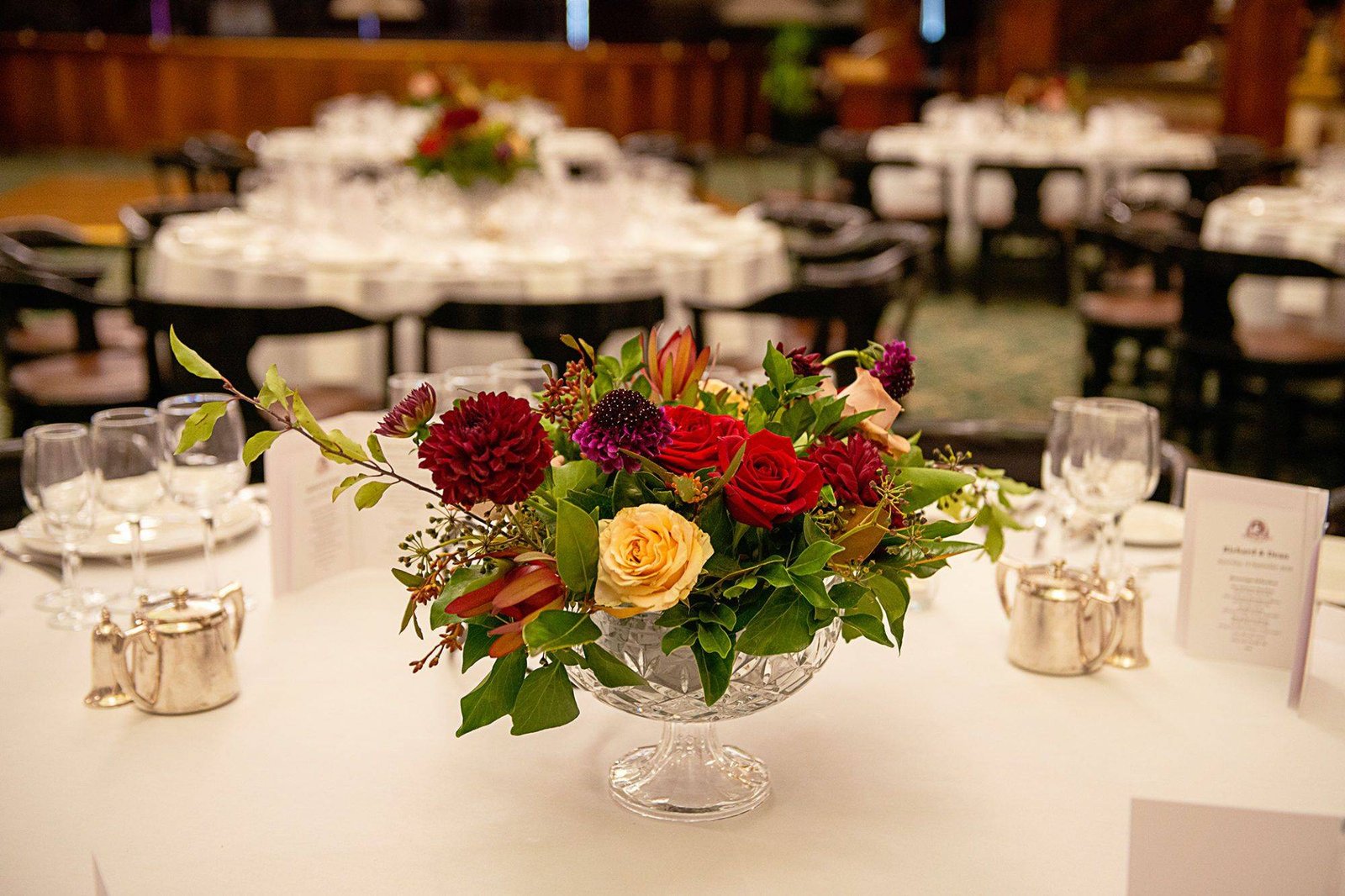 Crystal Footed Bowl Vases photo 3