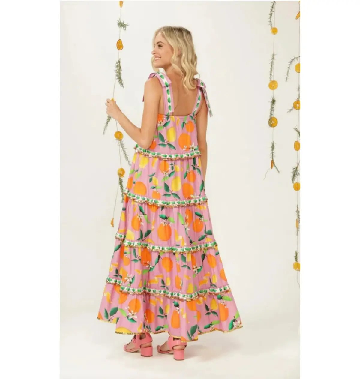 Love Bonfire The Label Twist of Lemon Dress Multi Size AU 8 photo 2