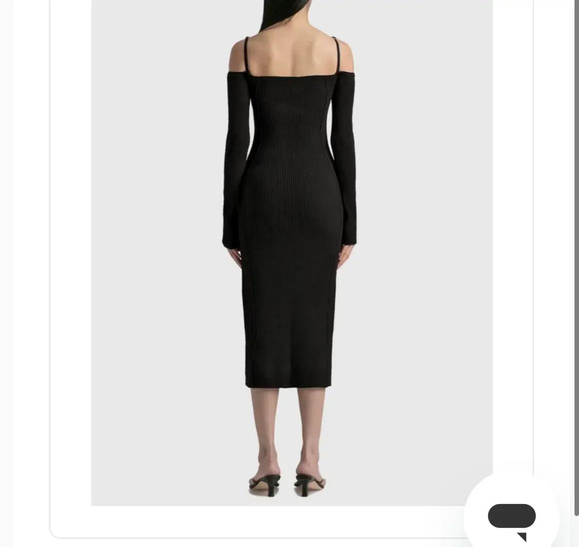 Jacquemus Sierra Off-the-shoulder Embellished Ribbed-knit Midi Dress Black Size AU 10 photo 2