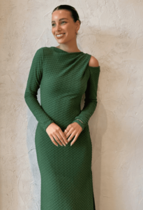 One Fell Swoop Faith Maxi Dress in Forrest photo 3