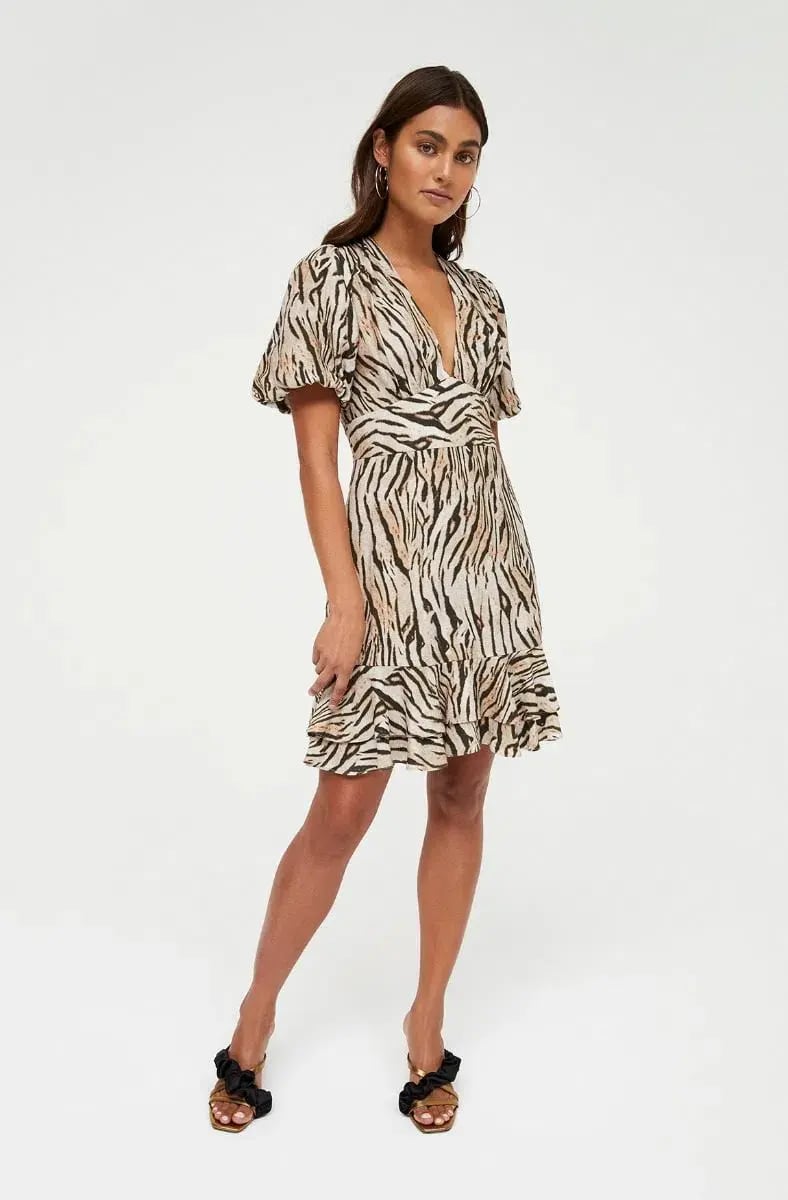 Alémais Holiday Go-to Embroidered Shirt and Skirt Print Size AU 16 photo 29