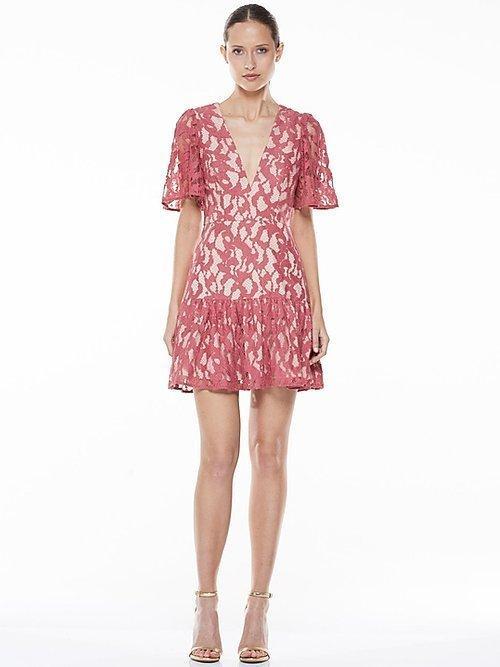 Talulah Immediacy Mini Dress Pink Size 10 photo 2