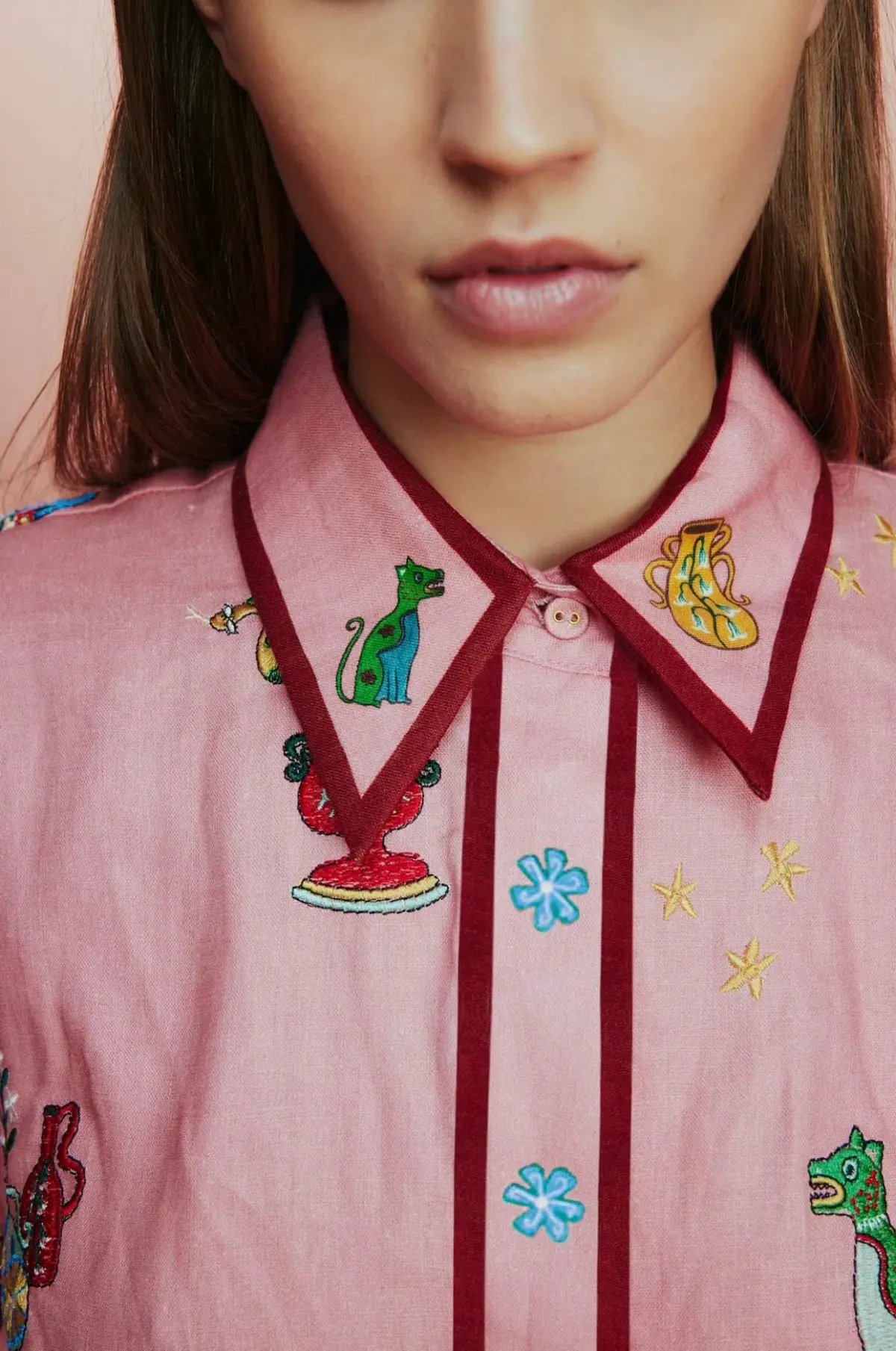 Alemais Timmy Embroidered Mini Dress photo 4