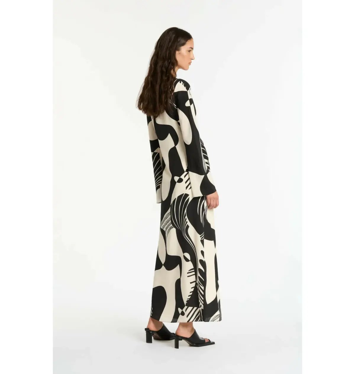 Sir the Label Realisme Twist Maxi Dress Papier Print Size 0 / AU 6 photo 3