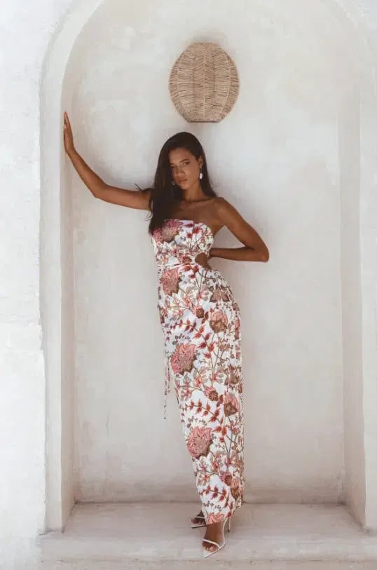 Sonya Moda Dima Dress Paisley Print Size AU 8 photo 4