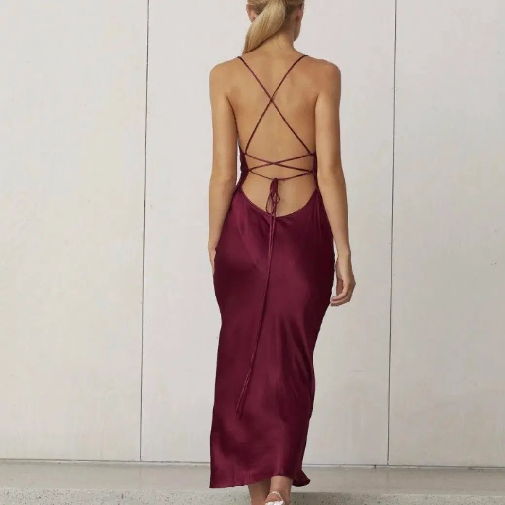 Bec and Bridge Kaia Cowl Dress Plum Size 6 photo 2