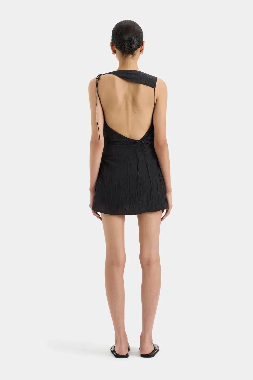 Sir The Label Ligera Mini Dress Black Size 8 photo 2