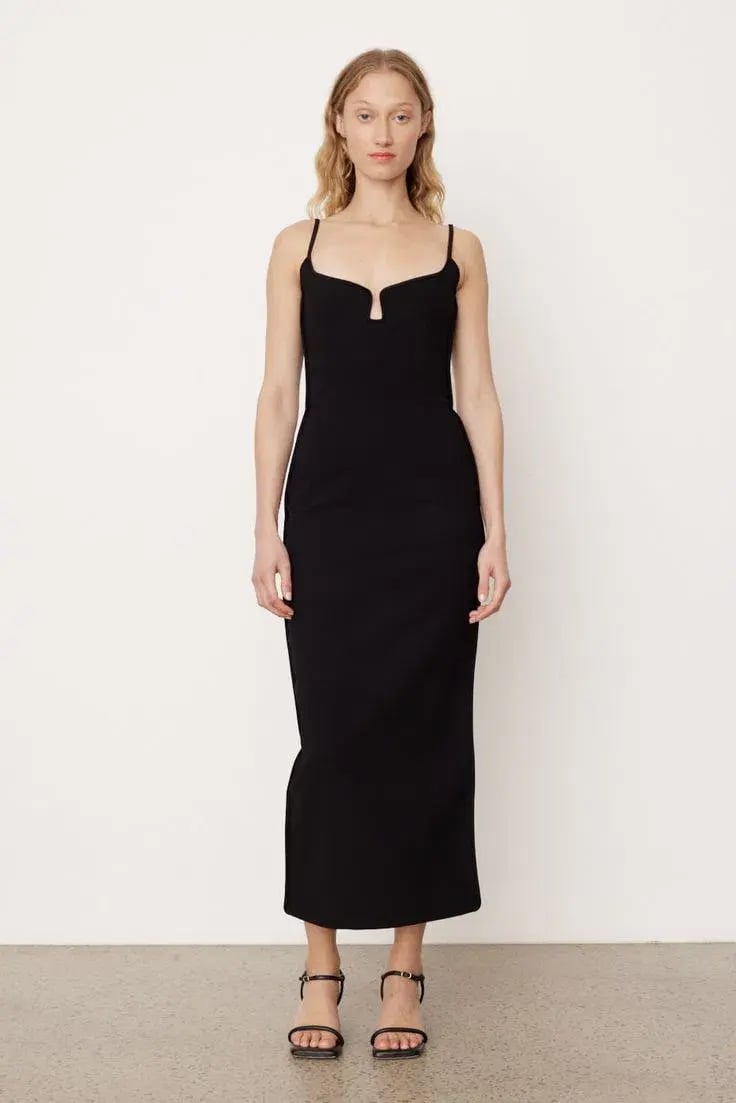 Paris Georgia Marlo Dress Black Size 8 photo 2