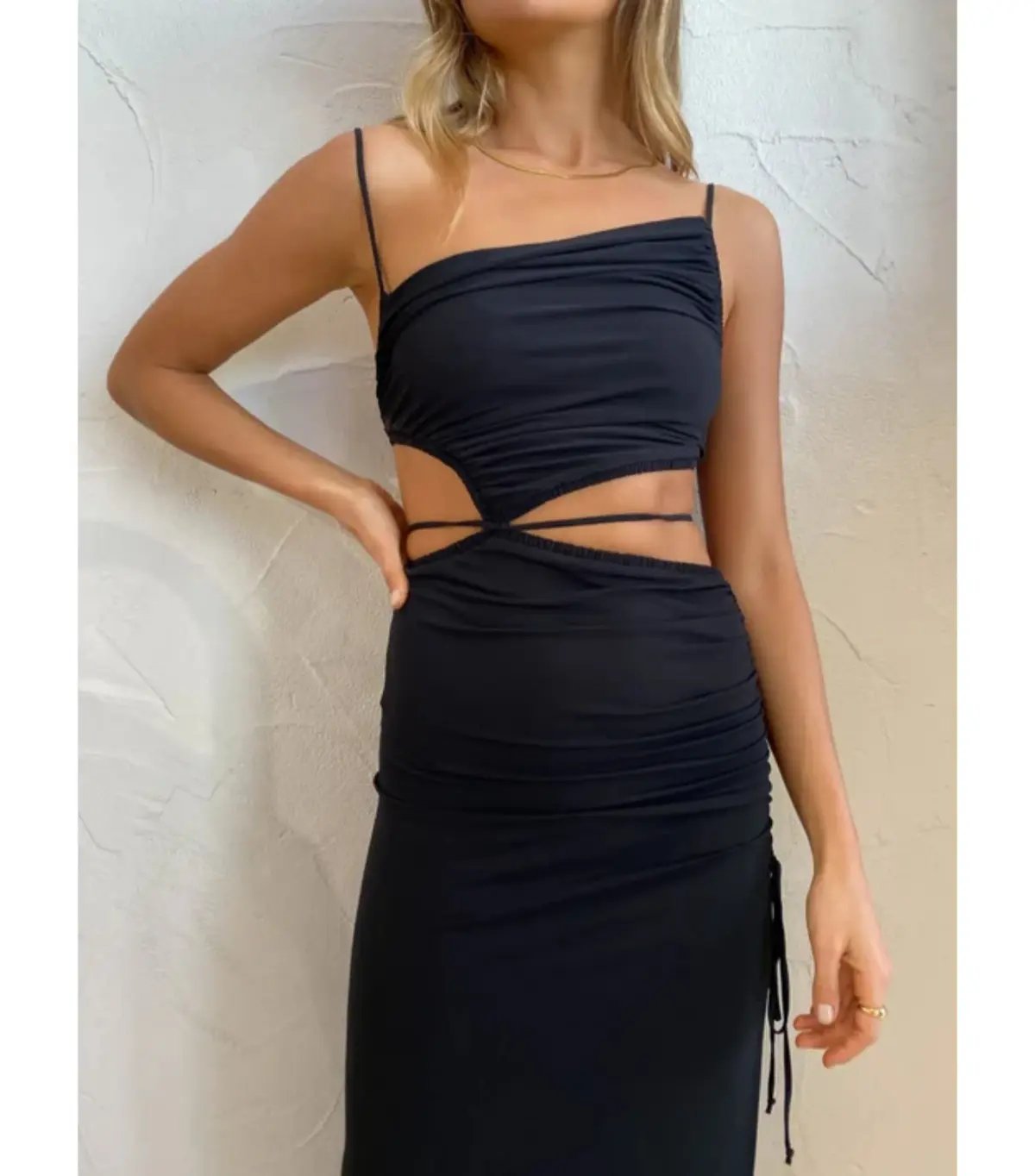Bec & Bridge Dilkon Maxi Dress Black Size AU 10 photo 3