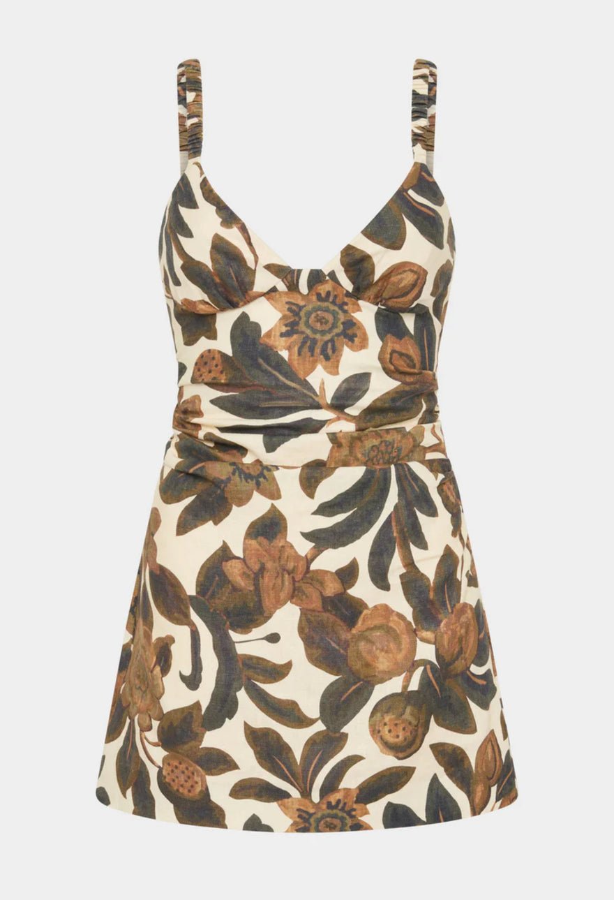 Sir The Label Primrose Ruched Mini Dress photo 4