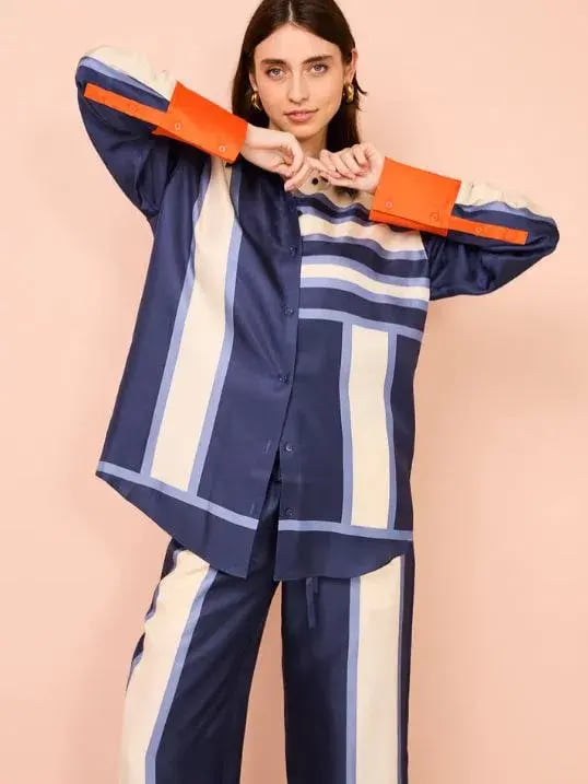 Sir Dazed Shirt and Pant Set in Studio Print Size AU 14 photo 3