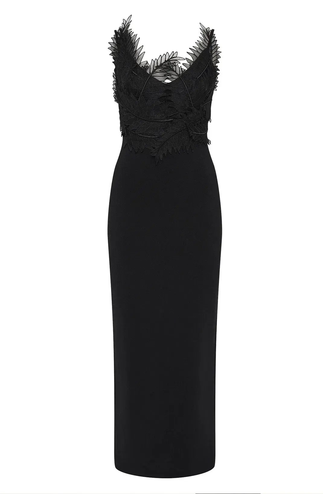 Aje Daisy Knit Midi Dress Black Size 8 photo 5