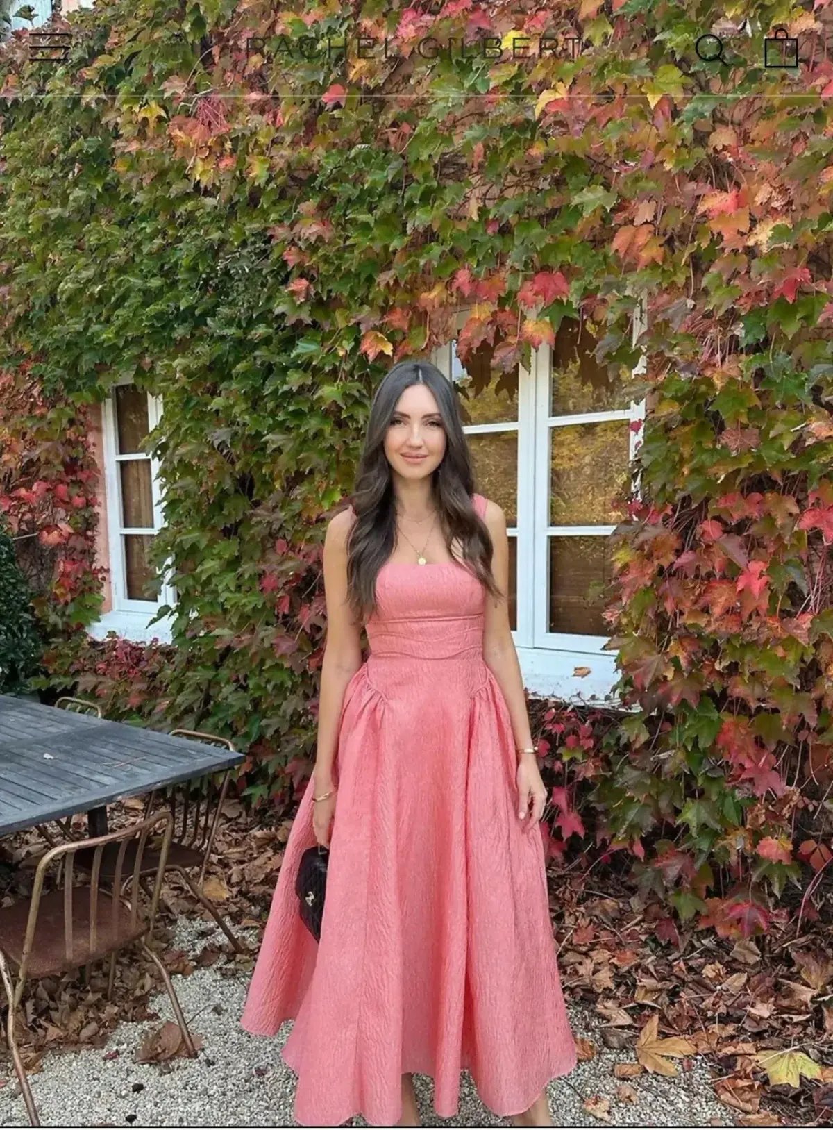Rachel Gilbert Sophy Strap Dress in Pink Size 8 photo 4