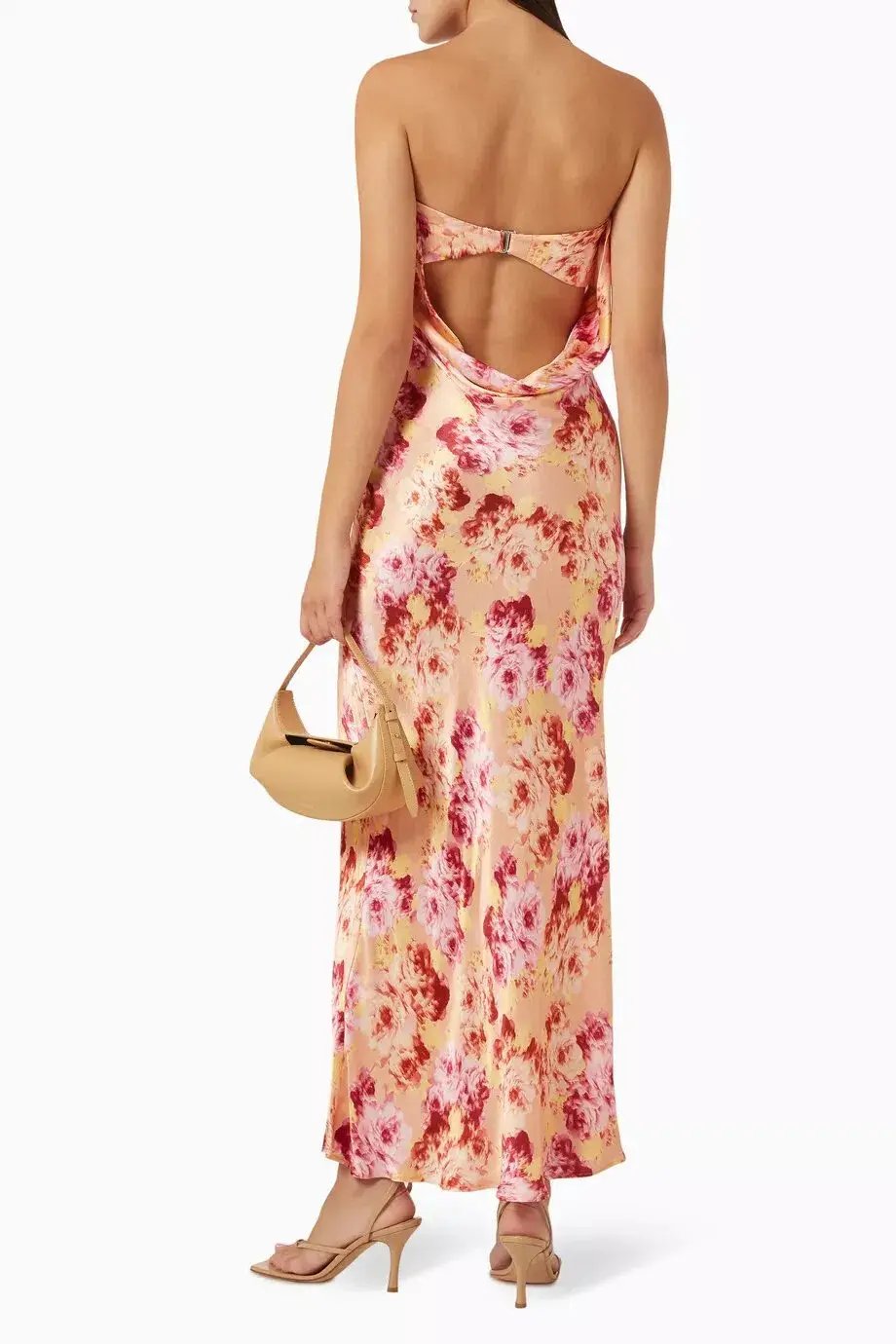 Bec & Bridge Moon Dance Strapless Dress Belle Floral Size 8 photo 3