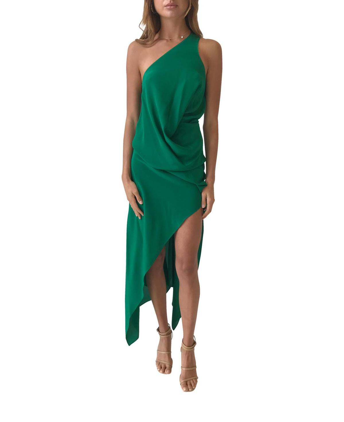 One Fell Swoop Philly Dress Fern Green Size 8 photo 2