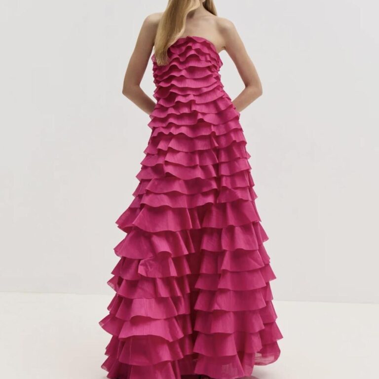Aje AJE Fleur Gown Pink photo 2