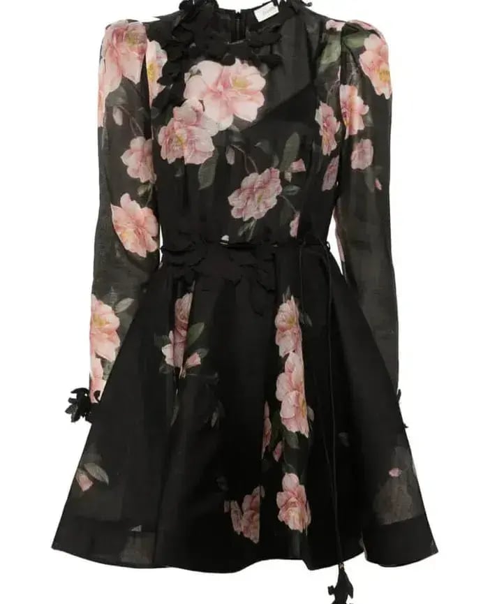 Zimmermann The Natura Lift off Mini Dress Size 0 / AU 8 photo 4