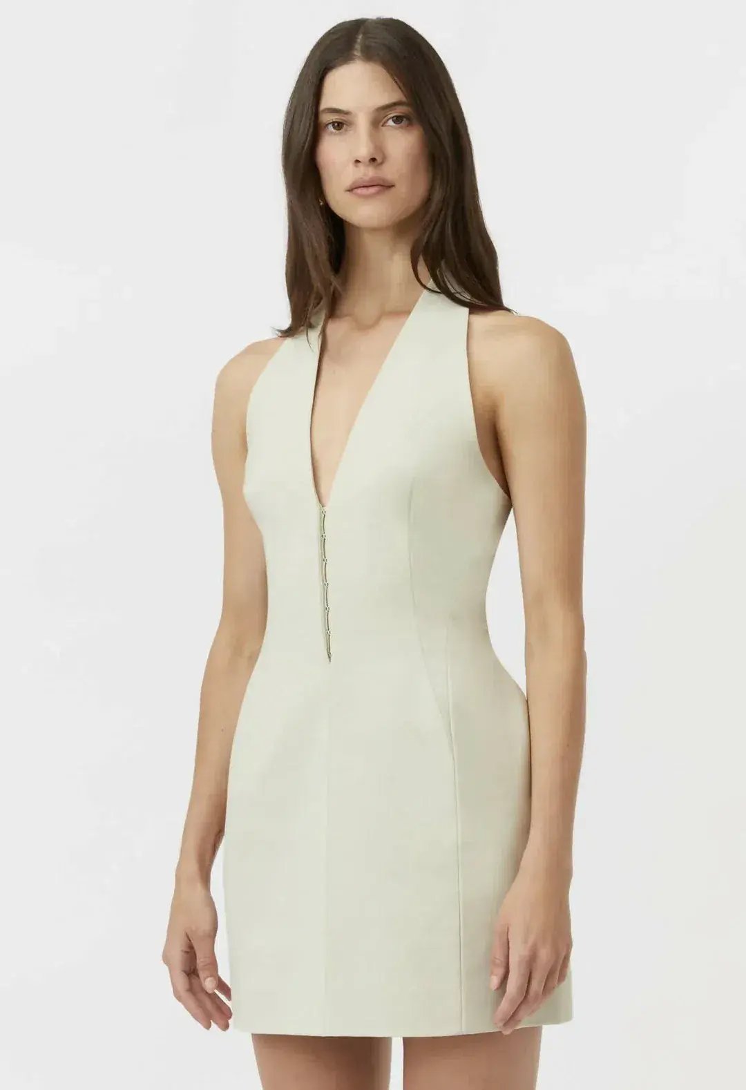 Camilla and Marc Petra Mini Dress Pistachio Size 6 photo 3