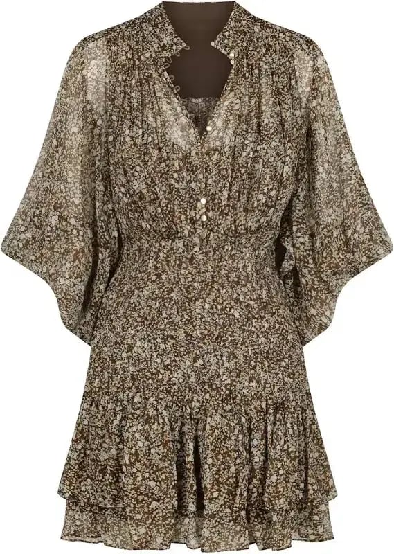 Shona Joy Adeline Ruffle Dress photo 4