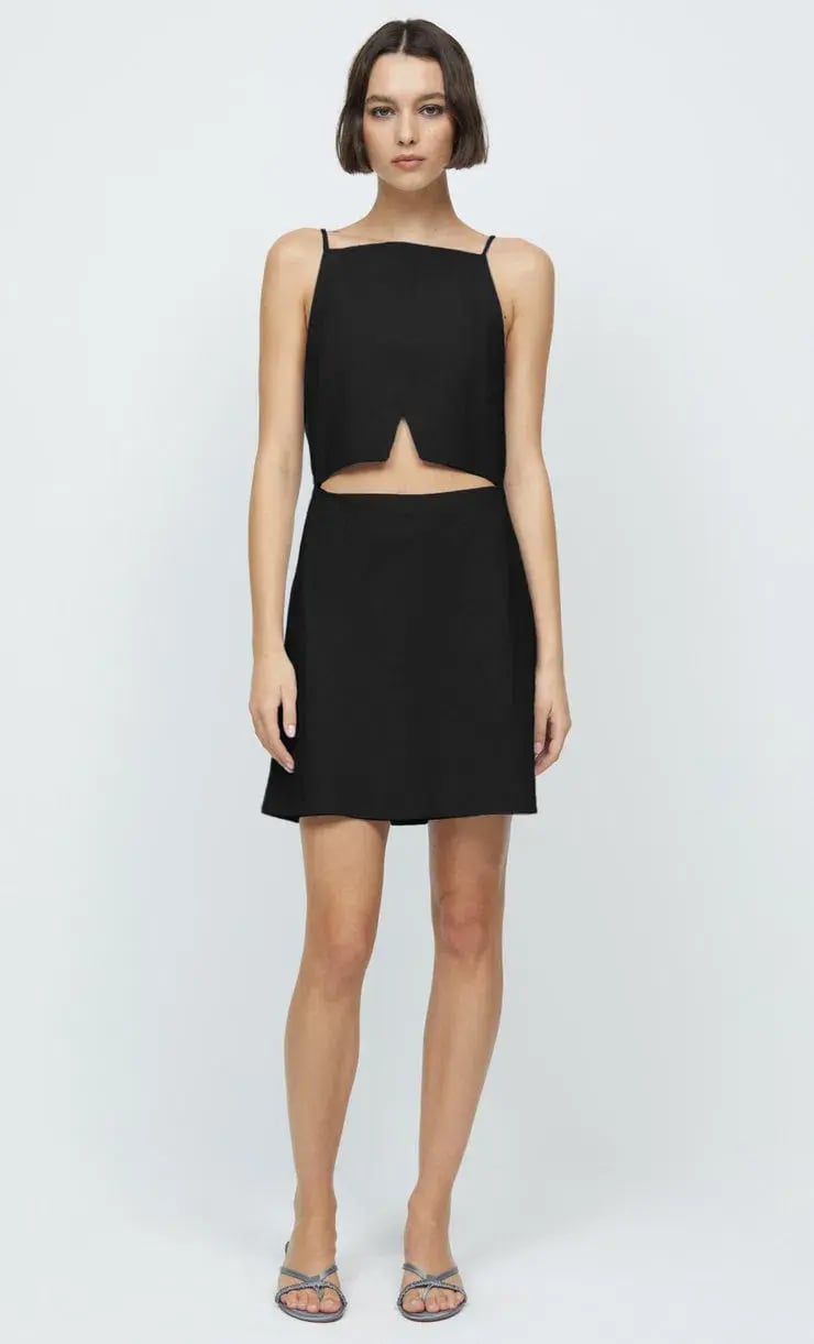 Bec & Bridge  Kate Mini Dress Black Size 16 photo 3