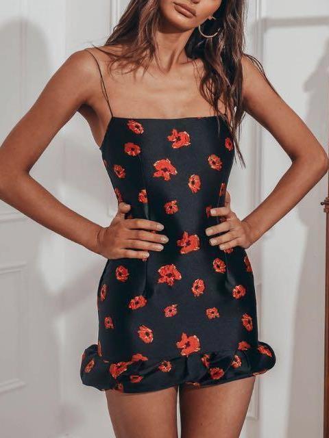 Bec & Bridge Coco Cabana Mini Dress Floral Size 6 photo 2