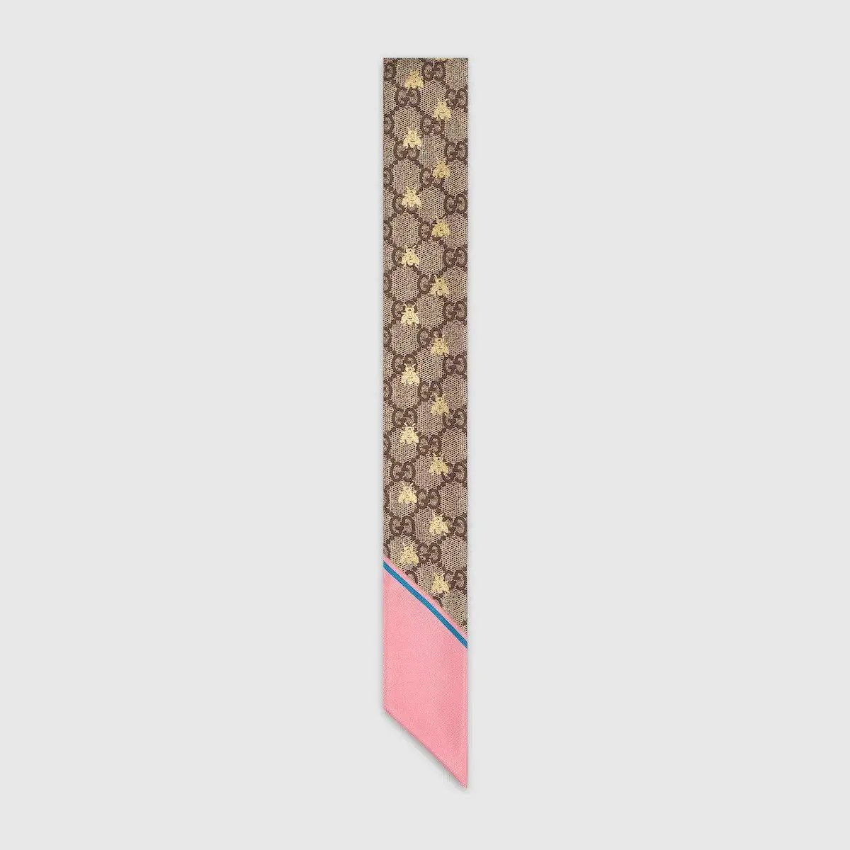 Gucci Silk Neck Bow GG Bees One Size photo 2