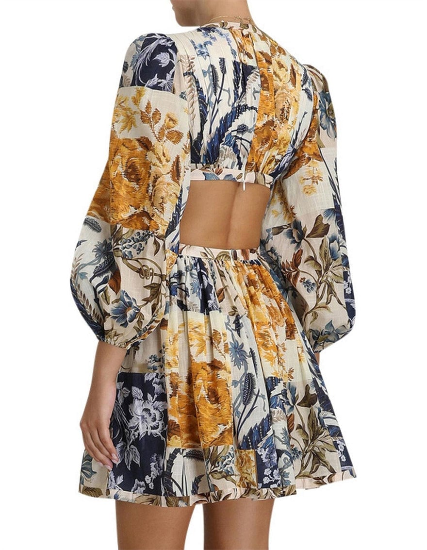 Zimmermann Aliane Cut Out Short Dress photo 2