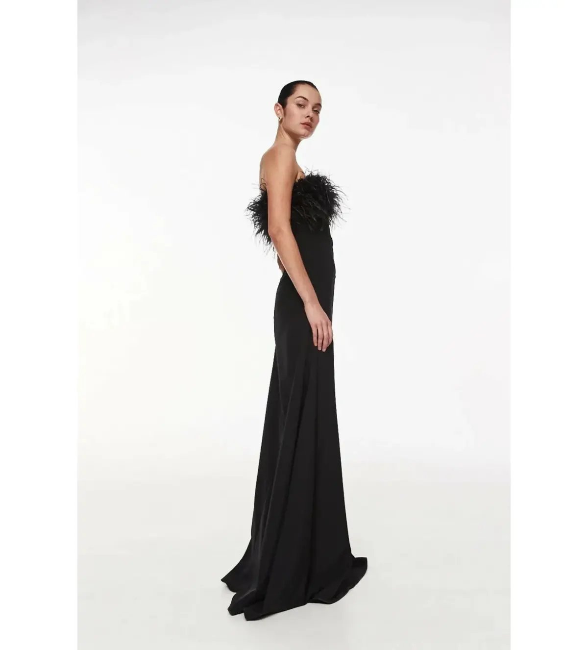Rachel Gilbert Linc Gown Black Size 2/AU 10 photo 5