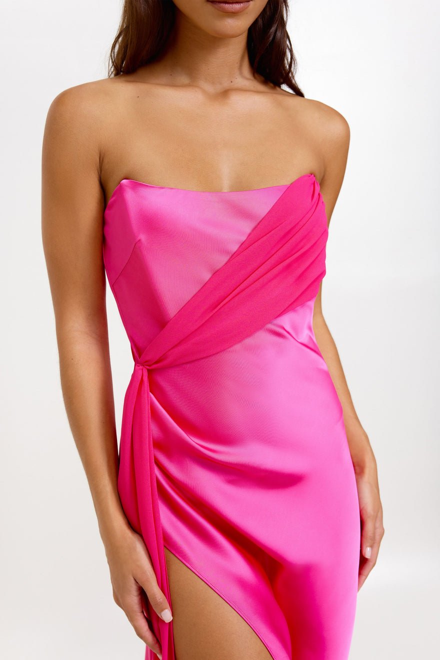 Lexi Aura Dress - Hot Pink photo 2
