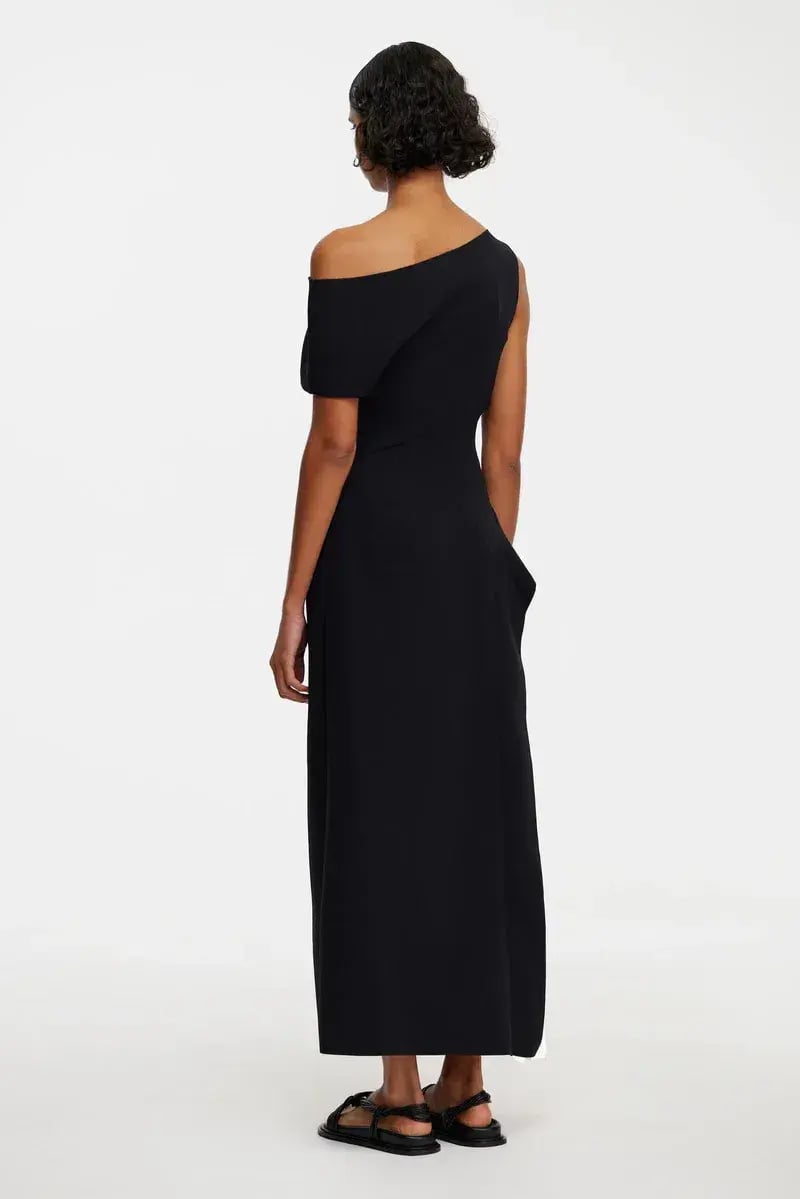 Acler Sudden Midi Dress Black Size 8 photo 4