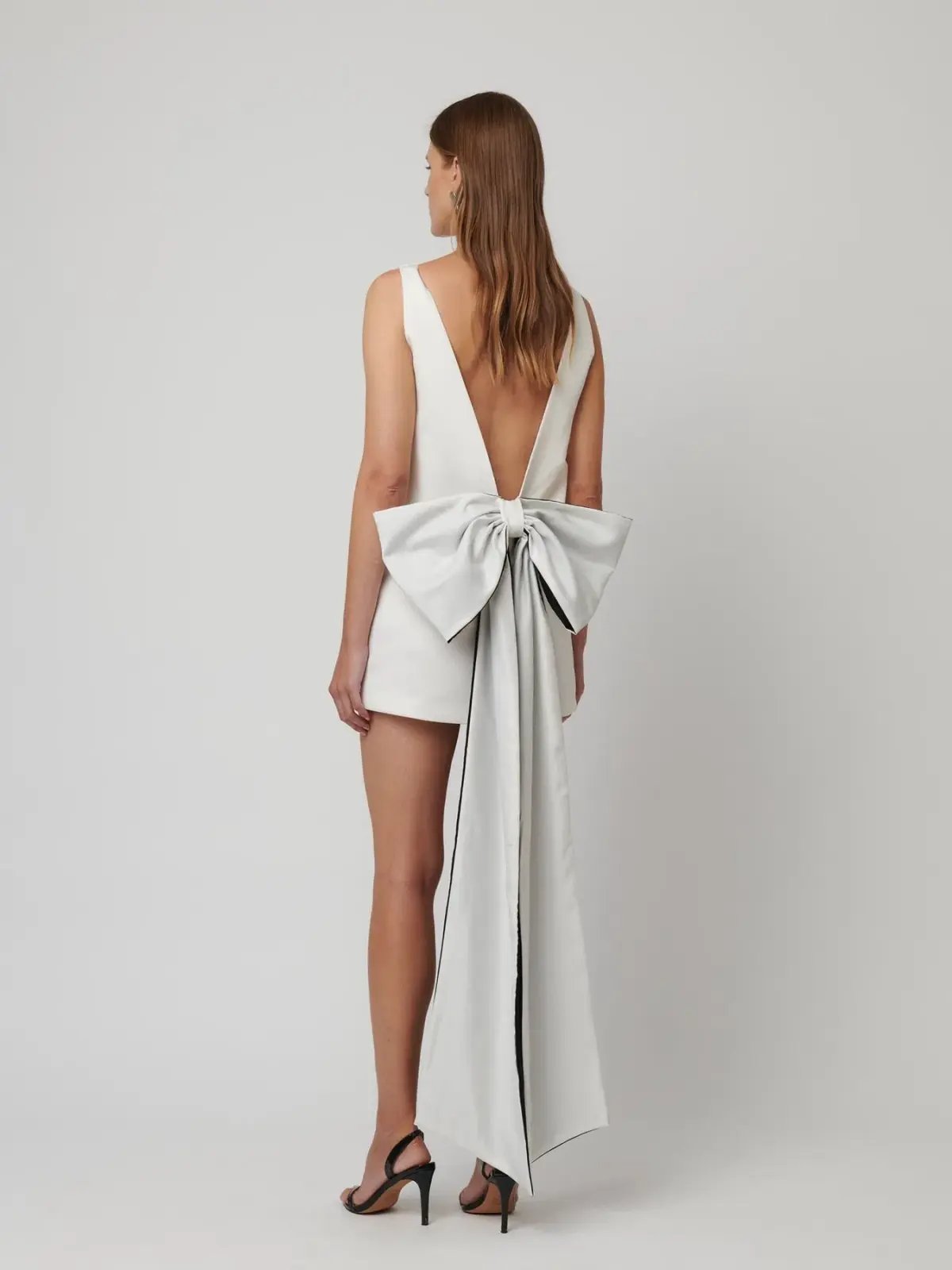 Effie Kats Nikola Mini Dress in Ivory Size S (AU 8) photo 3