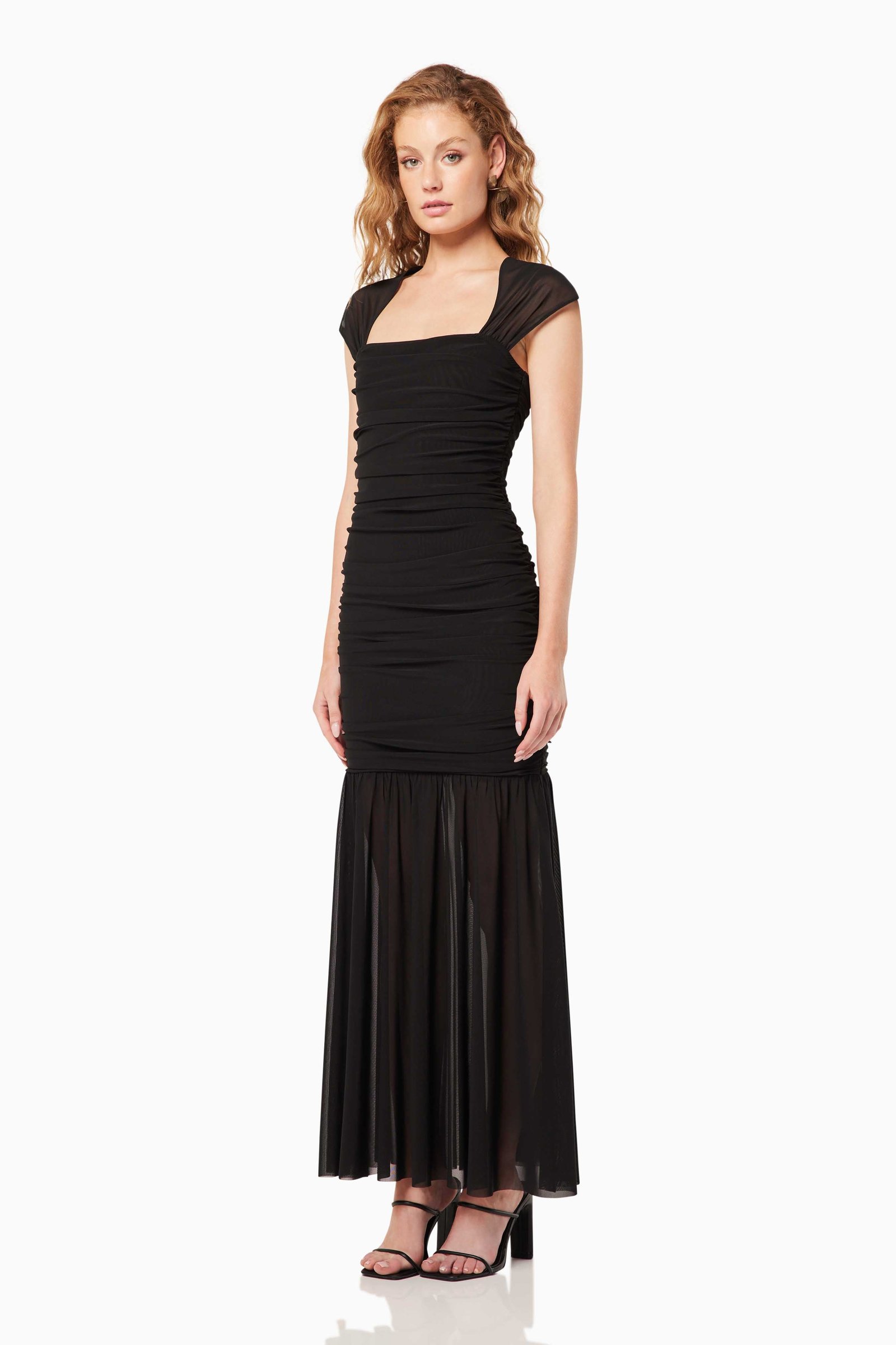 ELLIATT CAPRA MAXI DRESS - BLACK photo 5