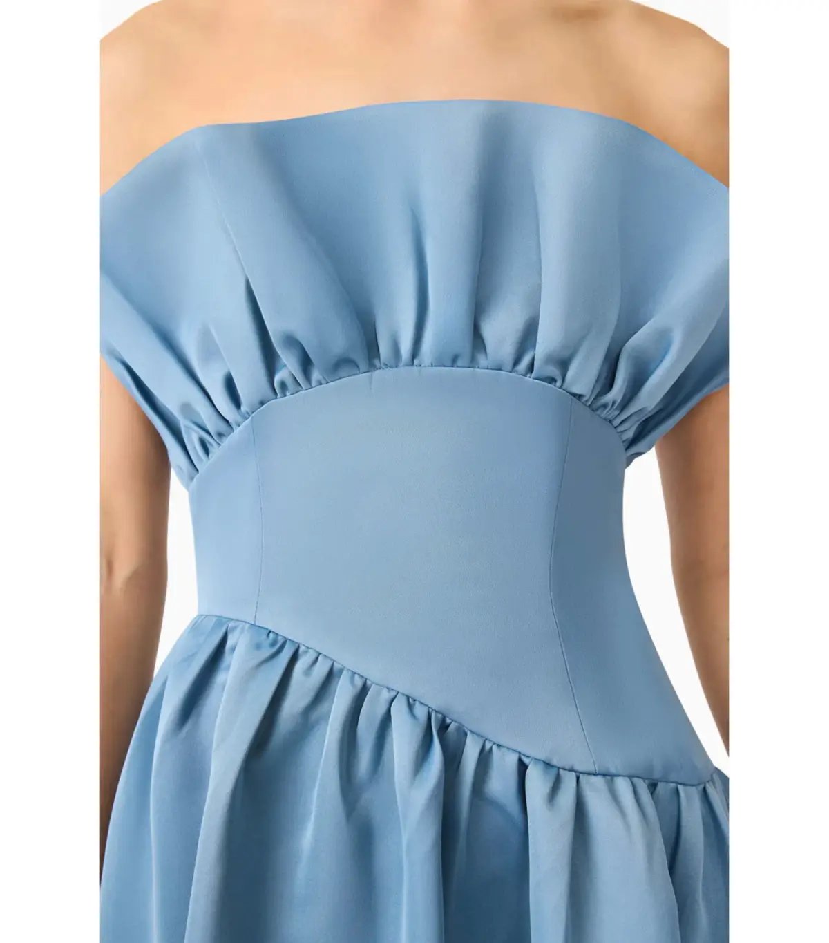 Elliatt Laurel Sleeveless Maxi Dress in Steel Blue Size 10 photo 3