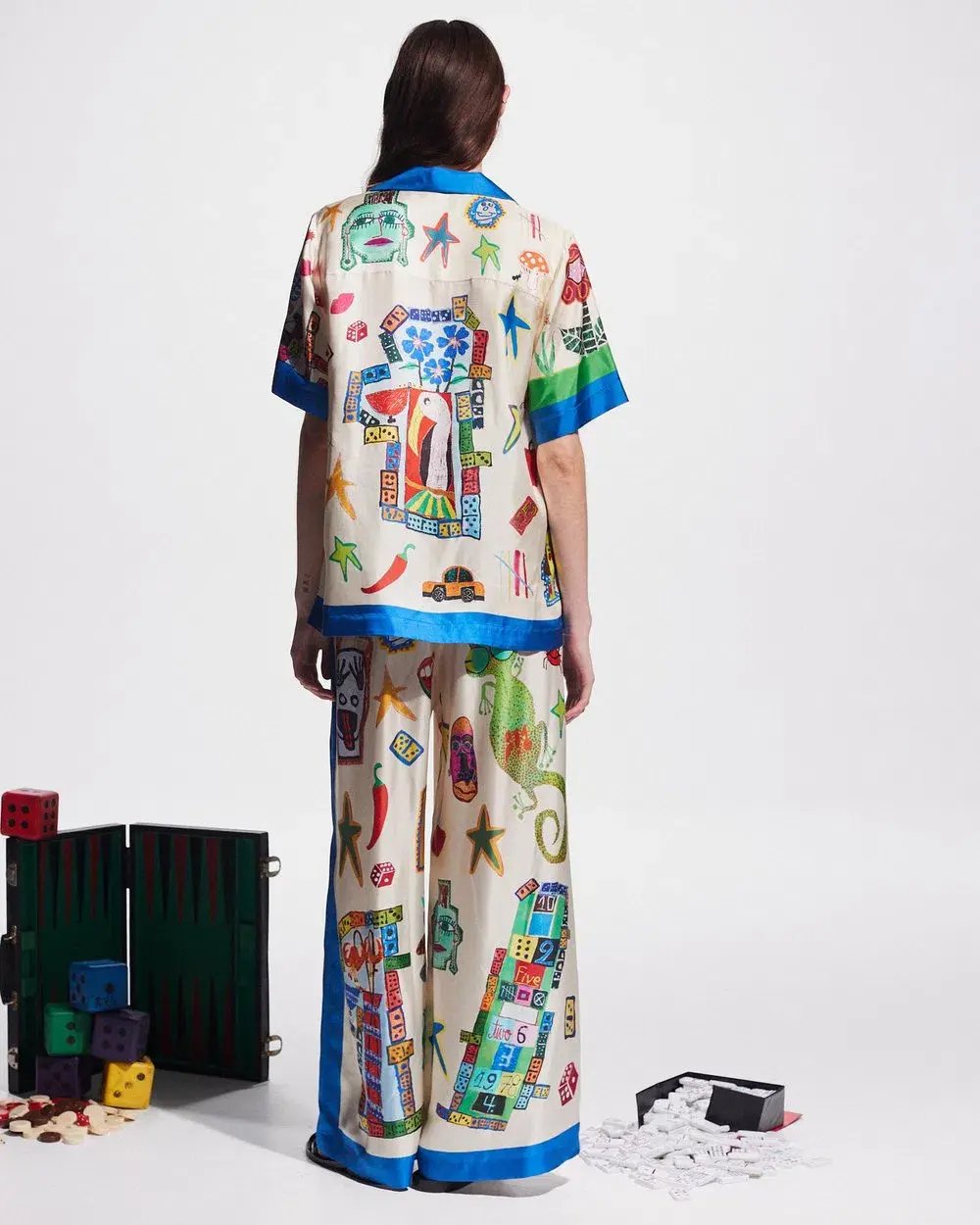 Alemais Rollers Shirt and Pants Set Size 6 photo 2